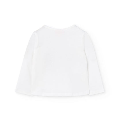 T-shirt Manga Comprida Branca