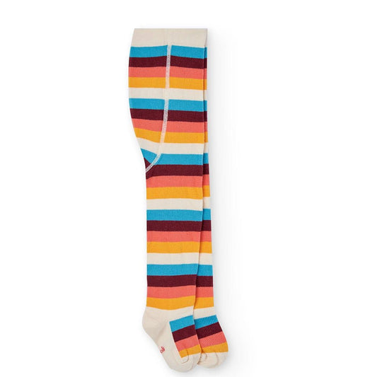 Collants de malha às riscas | BOBOLI