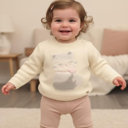 Camisola Malha Gato