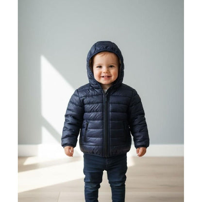 Casaco Acolchoado de Inverno com Capuz