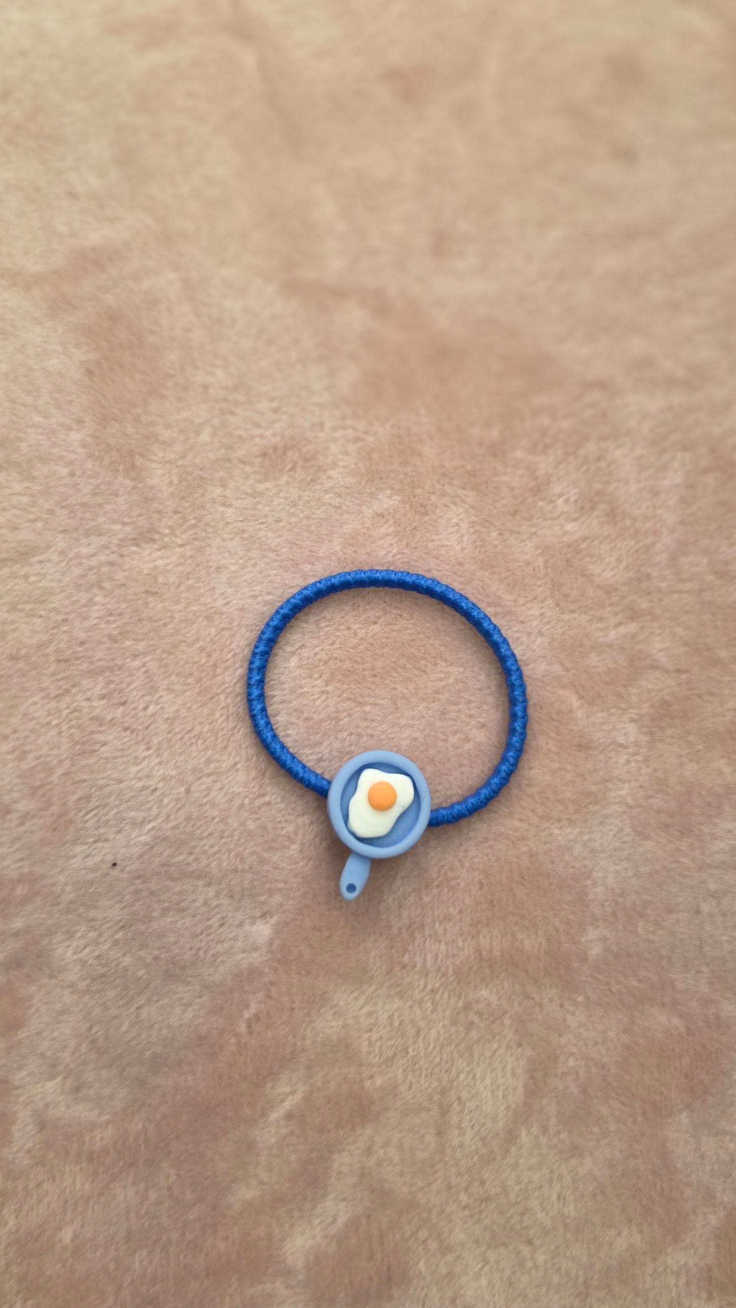 Elástico de Cabelo Infantil - Azul