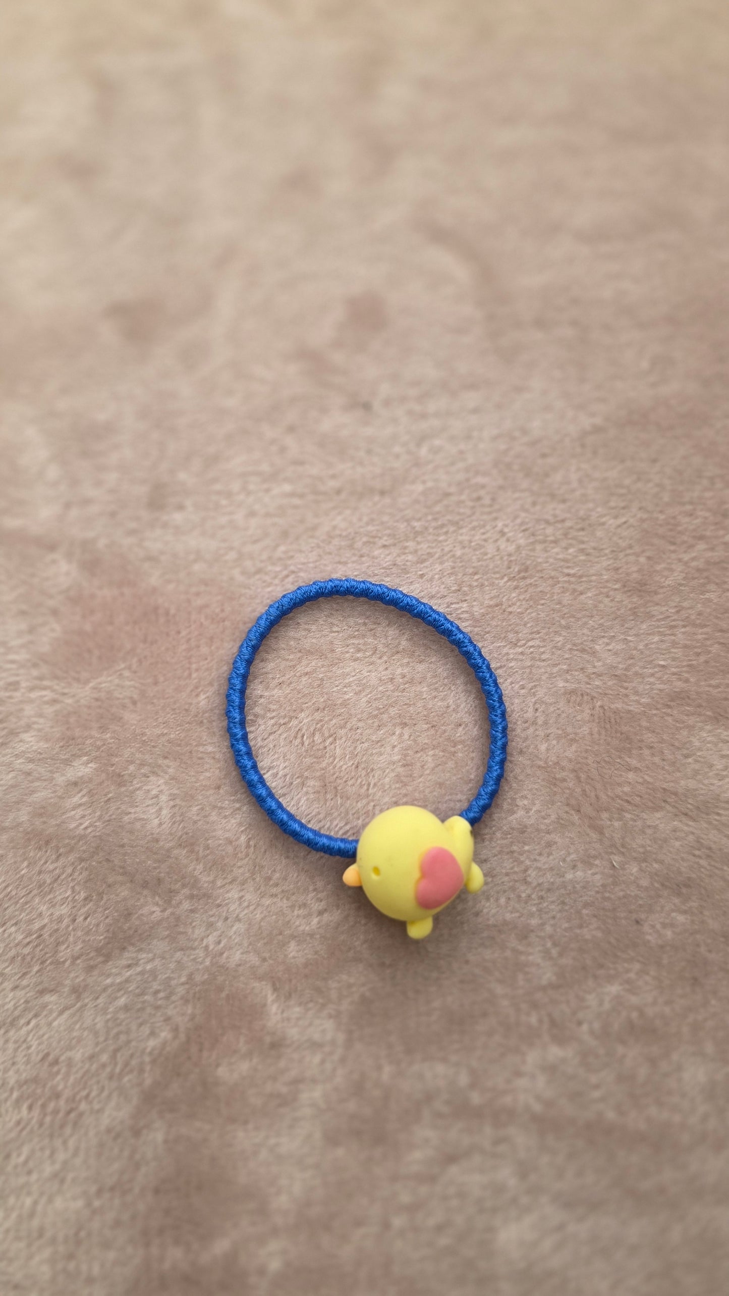 Elástico de Cabelo Infantil - Azul