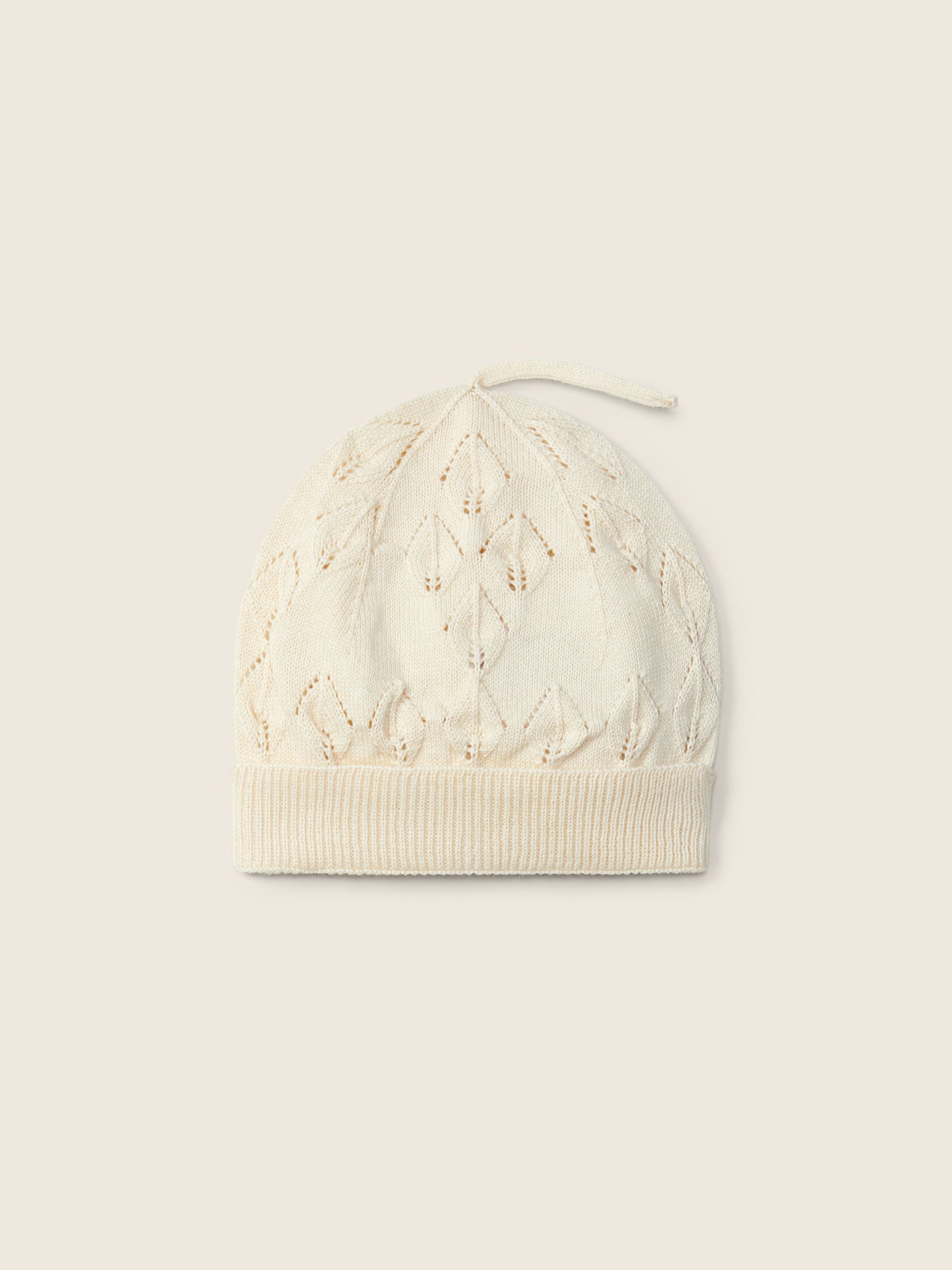 Gorro Tricotado em Algodão Orgânico