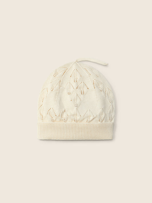 Gorro Tricotado em Algodão Orgânico