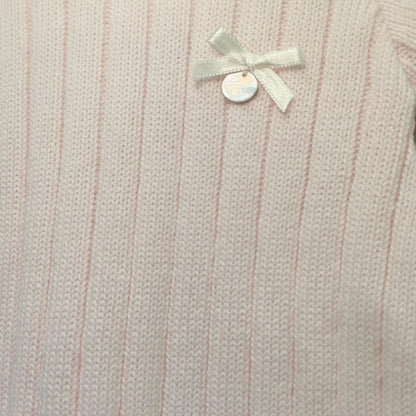 Babygrow em Malha Rosa