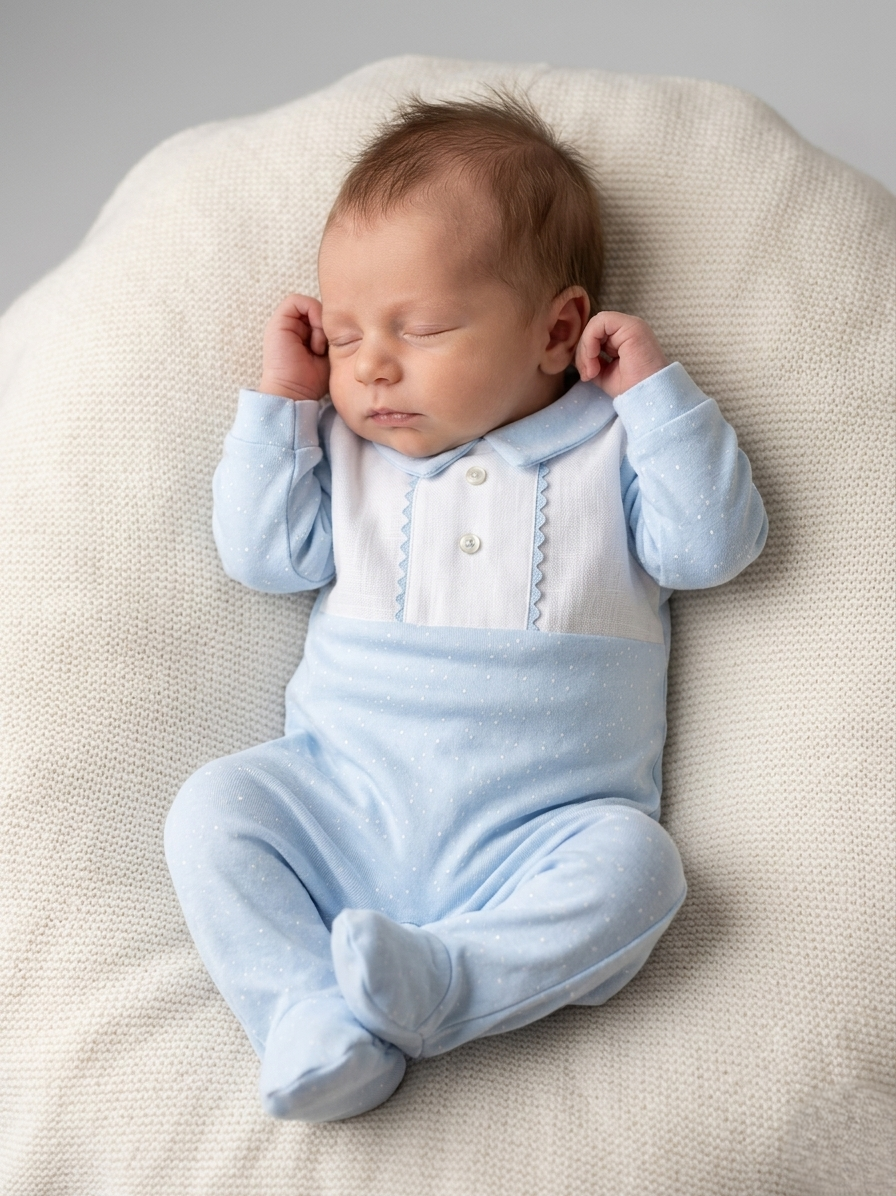 Babygrow Pintas Azul / Rosa