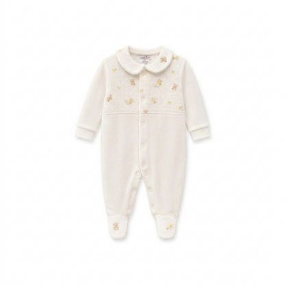 Babygrow Ursinhos e Flores Amarelas