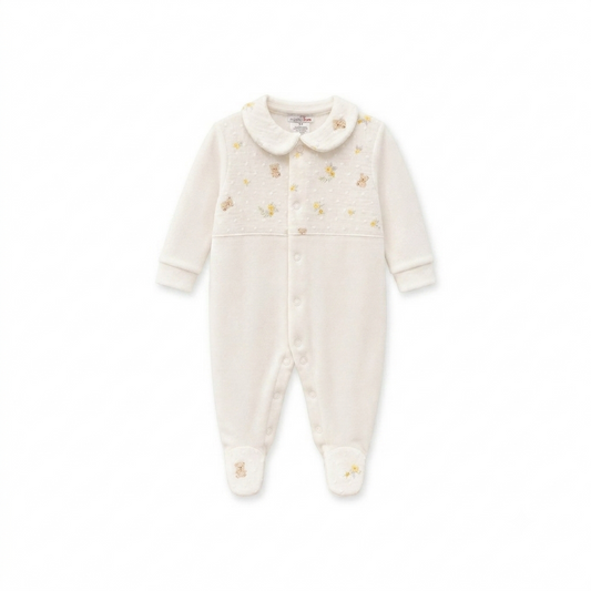Babygrow Ursinhos e Flores Amarelas