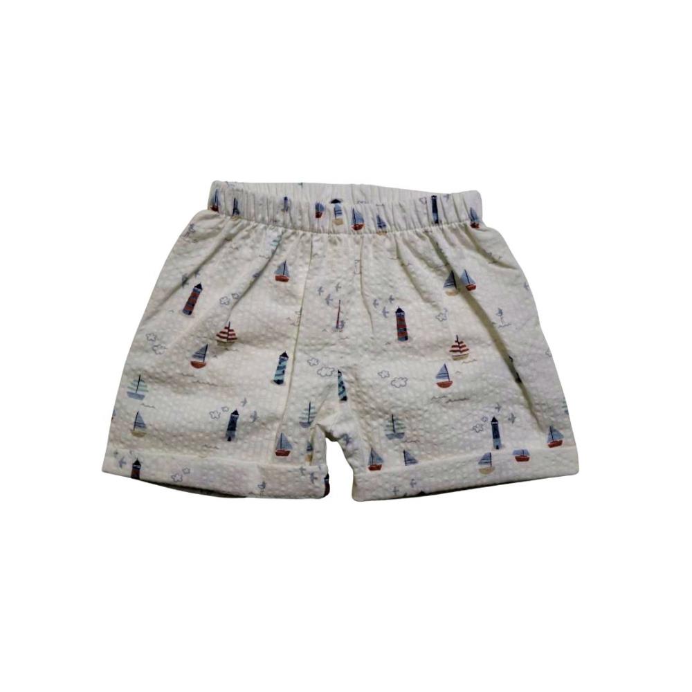 Conjunto Polo e Calções Barcos